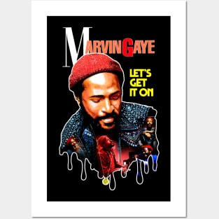 MARVIN GAYE Posters and Art